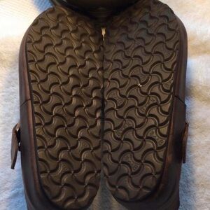 Brown leather Birkenstocks. Size 9 women’s